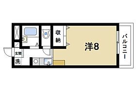 奈良県天理市東井戸堂町（賃貸マンション1R・3階・23.00㎡） その2