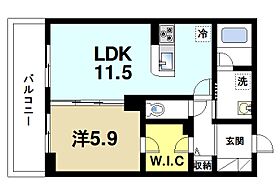 シャーメゾン　ネクサス  ｜ 奈良県奈良市西木辻町（賃貸マンション1LDK・4階・45.30㎡） その2