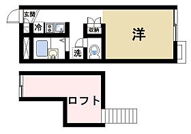 奈良県天理市二階堂上ノ庄町70-4（賃貸アパート1R・1階・19.87㎡） その2