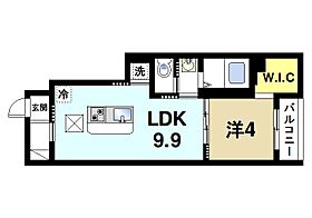 奈良県奈良市法蓮町（賃貸アパート1LDK・1階・31.57㎡） その2