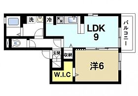 イファルジェンスII  ｜ 奈良県奈良市鶴舞西町（賃貸アパート1LDK・2階・40.40㎡） その2