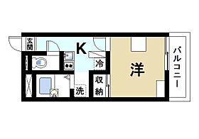 京都府相楽郡精華町光台9丁目（賃貸アパート1K・3階・20.28㎡） その2