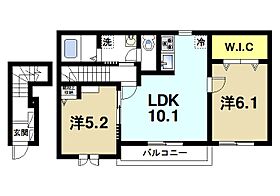 イターナルパレスIII 202 ｜ 奈良県奈良市西九条町3丁目1-34（賃貸アパート2LDK・2階・54.70㎡） その2