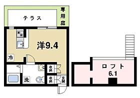 カサフェリス富雄　弐番館  ｜ 奈良県奈良市三松1丁目（賃貸アパート1R・1階・22.84㎡） その2