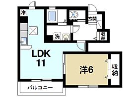 奈良県天理市石上町（賃貸アパート1LDK・1階・43.66㎡） その2