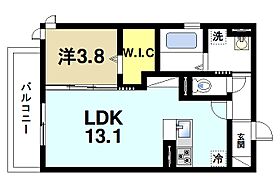 グランデSG  ｜ 奈良県奈良市藤ノ木台1丁目（賃貸アパート1LDK・3階・42.79㎡） その2