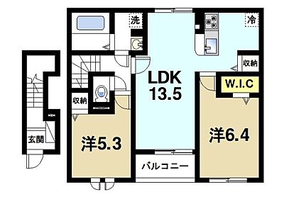 間取り：ファミリーさんにおススメの間取りです。