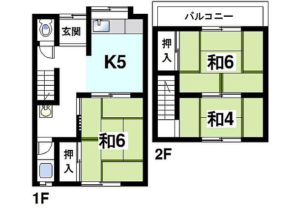 家族で使える間取りです