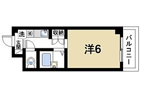 奈良県奈良市法蓮町（賃貸マンション1R・4階・18.70㎡） その2