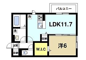 セントセシリア  ｜ 奈良県奈良市南紀寺町1丁目（賃貸アパート1LDK・2階・45.29㎡） その2