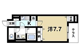 奈良県天理市川原城町（賃貸マンション1K・1階・27.68㎡） その2