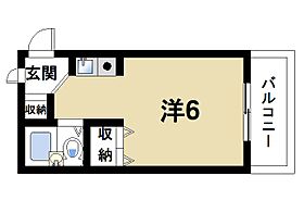 シティパレスあやめ池P-8  ｜ 奈良県奈良市あやめ池南2丁目（賃貸マンション1R・2階・20.07㎡） その2