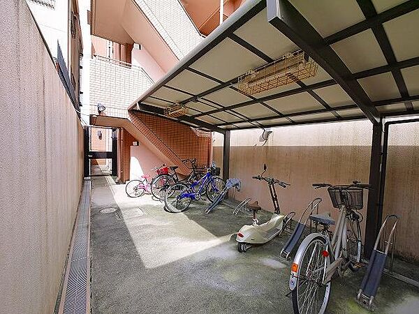 その他画像：大切な自転車が管理しやすい駐輪場です