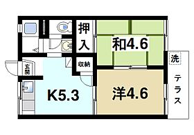 ハイツ学園前  ｜ 奈良県奈良市学園朝日町（賃貸アパート2K・1階・30.00㎡） その2