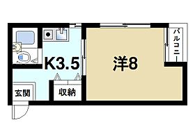 ハーティハイツ  ｜ 奈良県奈良市富雄元町1丁目（賃貸アパート1K・2階・26.00㎡） その2