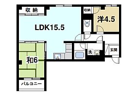 アーバン・アネックス  ｜ 奈良県生駒市壱分町（賃貸マンション2LDK・3階・57.60㎡） その2