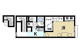 奈良県天理市富堂町169-4（賃貸アパート1K・2階・28.02㎡） その2