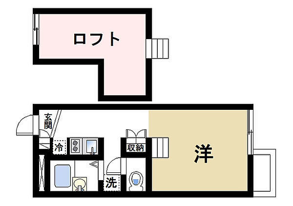 レオパレス裕 ｜奈良県大和郡山市筒井町(賃貸アパート1K・2階・19.87㎡)の写真 その2