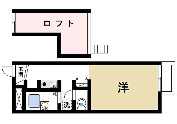 レオパレスMIO ｜奈良県大和郡山市東岡町(賃貸アパート1R・1階・19.87㎡)の写真 その2