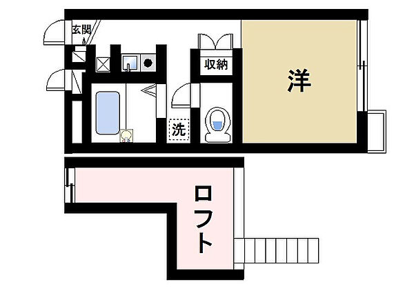 レオパレストミタII ｜奈良県大和郡山市小泉町東3丁目(賃貸アパート1K・2階・19.87㎡)の写真 その2