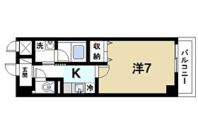 サンシャイン　富雄駅前  ｜ 奈良県奈良市富雄北1丁目（賃貸マンション1K・2階・26.02㎡） その2