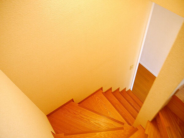 室内：階段です
