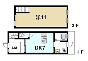 Leaf高畑  ｜ 奈良県奈良市高畑町（賃貸テラスハウス1DK・1階・42.00㎡） その2