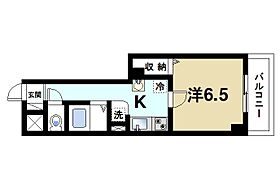 メルベーユ生駒  ｜ 奈良県生駒市谷田町（賃貸マンション1K・2階・23.83㎡） その2