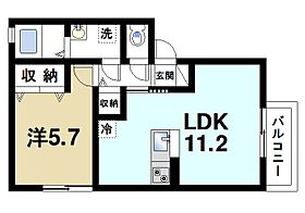 奈良県桜井市大字阿部（賃貸アパート1LDK・2階・40.43㎡） その2