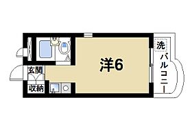 シティパレスあやめ池P-7  ｜ 奈良県奈良市あやめ池南2丁目（賃貸マンション1R・1階・15.24㎡） その2