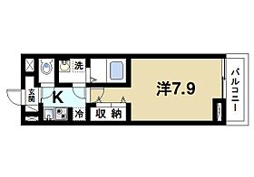 イースト・ヒル  ｜ 奈良県大和郡山市東岡町（賃貸アパート1K・3階・26.09㎡） その2