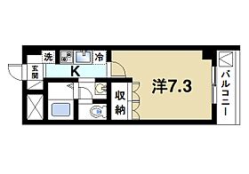 奈良県奈良市大宮町3丁目（賃貸マンション1K・4階・24.75㎡） その2