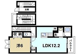 フィオーレ小泉  ｜ 奈良県大和郡山市小泉町東2丁目（賃貸アパート1LDK・3階・41.30㎡） その2