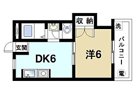 フジモトビル  ｜ 奈良県奈良市北之庄町（賃貸マンション1DK・3階・27.20㎡） その2