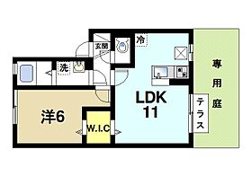 ブリッサコート  ｜ 奈良県奈良市中山町（賃貸アパート1LDK・1階・40.29㎡） その2