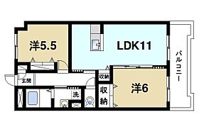 CENTURY・アスカII  ｜ 奈良県生駒郡安堵町大字東安堵（賃貸マンション2LDK・6階・56.00㎡） その2