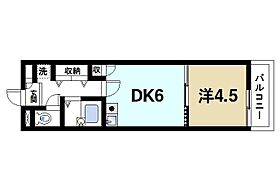 奈良県奈良市法華寺町（賃貸アパート1DK・2階・26.38㎡） その2