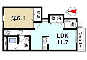 奈良県天理市小路町（賃貸アパート1LDK・1階・42.98㎡） その2