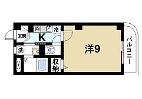 アルカディア  ｜ 奈良県奈良市宝来町（賃貸マンション1K・3階・27.00㎡） その2