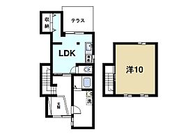 奈良県奈良市大宮町1丁目（賃貸テラスハウス1DK・1階・63.00㎡） その2