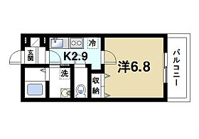 クレアール堺町II  ｜ 奈良県大和郡山市堺町（賃貸アパート1K・3階・25.79㎡） その1