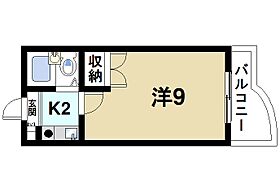 奈良県天理市杉本町（賃貸マンション1K・1階・21.06㎡） その2