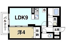 チエーロ グランデ  ｜ 奈良県奈良市菅原町（賃貸アパート1LDK・2階・33.39㎡） その2