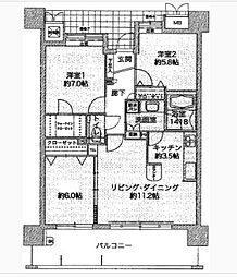 ウェルリバービュー天神 11階