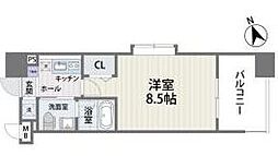 S-FORT福岡県庁前 1Kの間取図画像