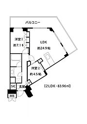 ザ・パークハウス福岡タワーズWEST 25階/-