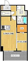 福岡県福岡市南区大橋２丁目（賃貸マンション1LDK・7階・34.38㎡） その2