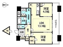 センターマークスタワー 16階/1603