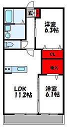 アクティブメゾン若宮 2階