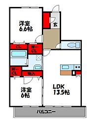 JR鹿児島本線 古賀駅 徒歩5分 3階/-
